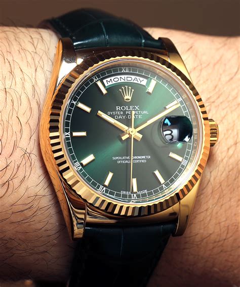 rolex 36mm day date.